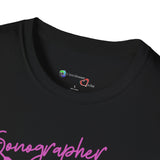 Sonographer Flowers Unisex Softstyle T-Shirt