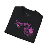 Sonographer Flowers Unisex Softstyle T-Shirt