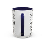Sonographer Heart Accent Coffee Mug (11, 15oz)