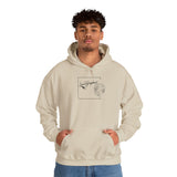 Sonographer Square Unisex Heavy Blend™ Hooded Sweatshirt