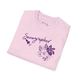 Sonographer Flowers Unisex Softstyle T-Shirt
