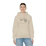 Sonographer Square Unisex Heavy Blend™ Hooded Sweatshirt