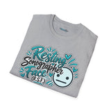Resting Sonographer Face Unisex Softstyle T-Shirt
