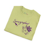 Sonographer Flowers Unisex Softstyle T-Shirt