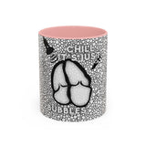 Chill It's Just Bubbles Accent Coffee Mug (11, 15oz)