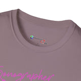 Sonographer Flowers Unisex Softstyle T-Shirt