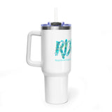 RDMS Floral Vacuum Thermal Tumbler, 40oz