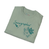Sonographer Flowers Unisex Softstyle T-Shirt