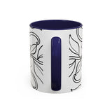 Sonographer Heart Accent Coffee Mug (11, 15oz)