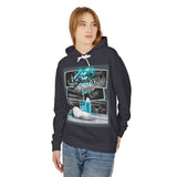 256 Shades of Gray Artistic Graphic Hoodie