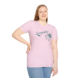 Sonographer Flowers Unisex Softstyle T-Shirt