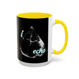 iHeartEcho™ Echo Image Accent Mug (15oz)