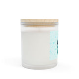 Smells Like Ultrasound Gel & Good Vibes Frosted Glass Candle