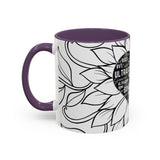Sonographer Heart Accent Coffee Mug (11, 15oz)