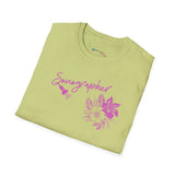 Sonographer Flowers Unisex Softstyle T-Shirt