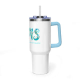 RDMS Floral Vacuum Thermal Tumbler, 40oz