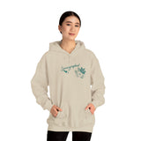 Sonographer Flowers Unisex Heavy Blend™ Hooded Sweatshirt