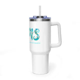 RDMS Floral Vacuum Thermal Tumbler, 40oz