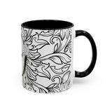 Heart Scan Accent Coffee Mug (15oz)