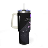 Personalized Sonographer Sparkle Vacuum Thermal Tumbler, 40oz