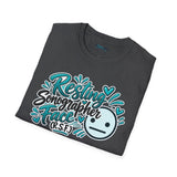 Resting Sonographer Face Unisex Softstyle T-Shirt