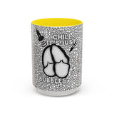 Chill It's Just Bubbles Accent Coffee Mug (11, 15oz)
