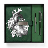 Anatomical Heart Notebook & Pen Gift Set