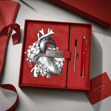 Anatomical Heart Notebook & Pen Gift Set