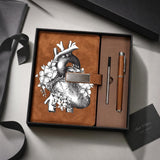 Anatomical Heart Notebook & Pen Gift Set