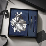 Anatomical Heart Notebook & Pen Gift Set