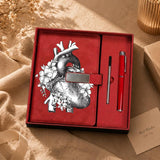 Anatomical Heart Notebook & Pen Gift Set