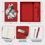 Anatomical Heart Notebook & Pen Gift Set