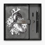 Anatomical Heart Notebook & Pen Gift Set