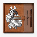 Anatomical Heart Notebook & Pen Gift Set
