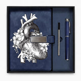 Anatomical Heart Notebook & Pen Gift Set