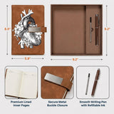 Anatomical Heart Notebook & Pen Gift Set