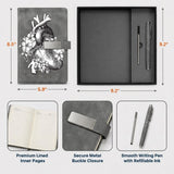 Anatomical Heart Notebook & Pen Gift Set