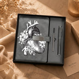 Anatomical Heart Notebook & Pen Gift Set