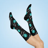 Echomoji Crew Socks - I See With Sound