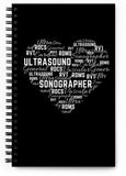 Ultrasound Spiral Notebook