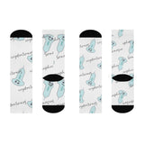 Echomoji™ Sonographer Probe Crew Socks