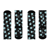 Echomoji™ "You Get Cold Gel" Crew Socks (Black)