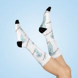 Echomoji™ Sonographer Probe Crew Socks