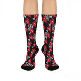 Echomoji™ Crew Socks - Heart Probe and Machine