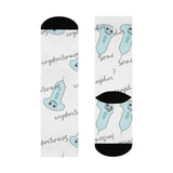Echomoji™ Sonographer Probe Crew Socks