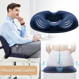 Memory Foam Seat Cushion Coccyx Orthopedic Massage Hemorrhoids Chair Cushion Office Car Pain Relief Wheelchair Support Pillows