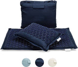 Nature Linen Coconut palm Massage Yoga mat sport pillow mat with bag Lotus Spike Acupressure Mat Cushion