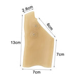 Magnetic Therapy Wrist Hand Thumb Support Gloves Silicone Gel Arthritis Pressure Corrector Massage Pain Relief