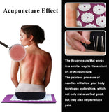 Yoga Relieve Stress Pain Massager Mat Natural Relief Stress Tension Body Massage Cushion Acupressure Mat