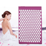 Yoga Relieve Stress Pain Massager Mat Natural Relief Stress Tension Body Massage Cushion Acupressure Mat